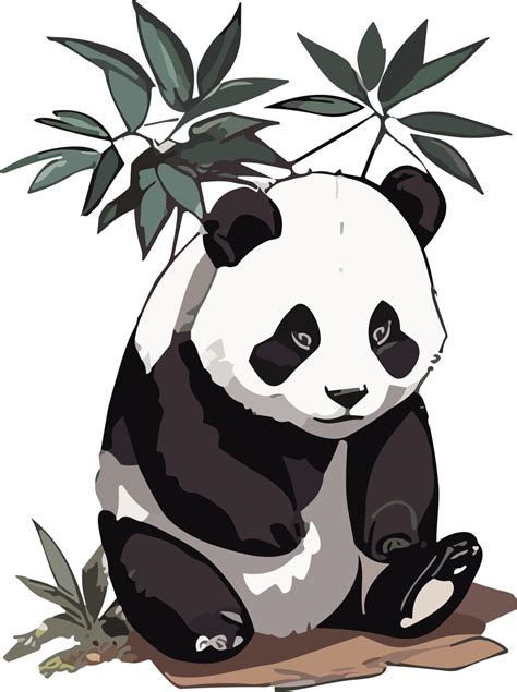 Cute Panda Dreamscape Aesthetic Expressions of Delight AI generative ...