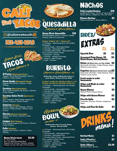 Cali Street Tacos – Authentic Street Tacos in Spring Hill Florida