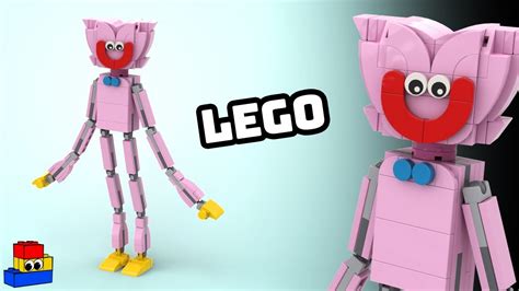 It's a Kissy Missy ACTION FIGURE made of LEGO (Poppy Playtime) - YouTube