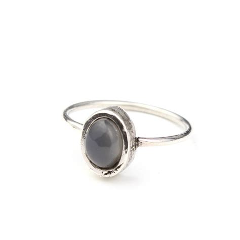 grey moonstone sterling silver ring by amelia may | notonthehighstreet.com