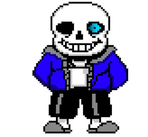 sans (glowing eye) | Pixel Art Maker