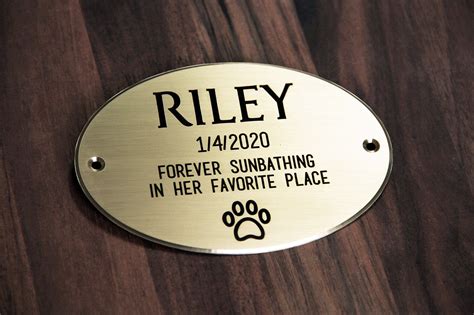 Pet Memorial Plaque, Personalized Memorial Sign, Dog Memorial, Memorial ...