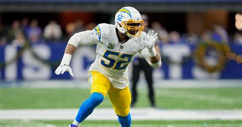 Chargers' Khalil Mack Replaced in Pro Bowl by Dolphins' Bradley Chubb ...