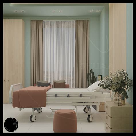 Patient room design by @SHUAA12120. on Behance