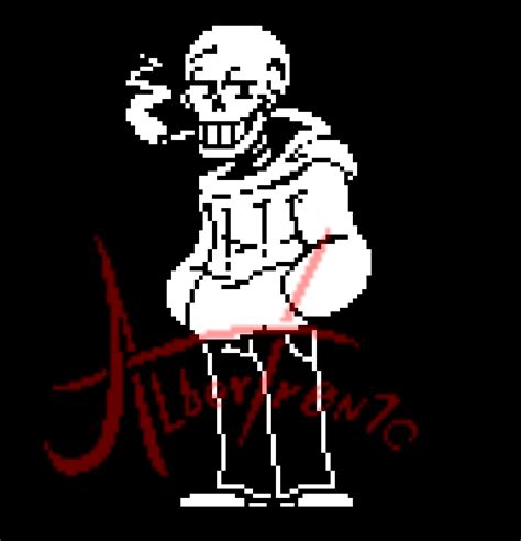 Underswap Papyrus Battle Sprite. by AlberTr0n1c on DeviantArt