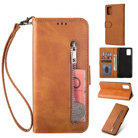 Dteck Wallet Case For Samsung Galaxy A71 5G, Folio Flip Leather ...