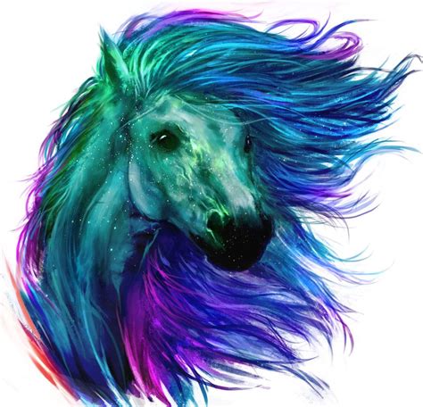 ️Colorful Horse Painting Free Download| Goodimg.co