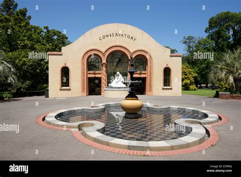 Conservatory, Fitzroy Gardens, Melbourne, Australia Stock Photo - Alamy