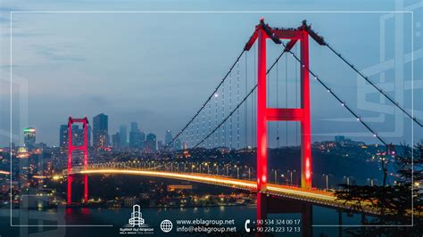 Bosphorus Bridge in Istanbul | Istanbul suspension bridges | Ebla