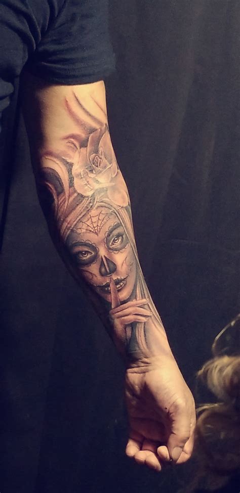 La Catrina by Tyler at Red Rooster Tattoo - Tx : r/tattoos