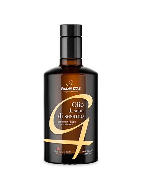 Sesame Seed Oil 250ml | Gambuzza ® - Organic Italian Sesame Seeds