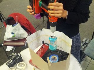 Public Lab: DIY cotton candy maker