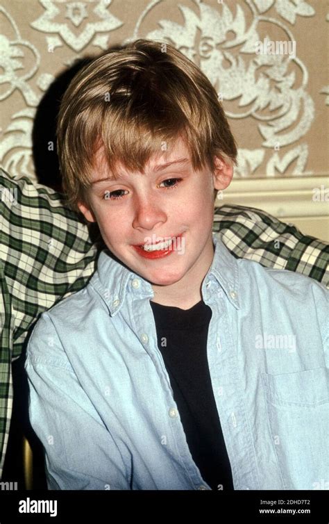 Macaulay Culkin, star of "Home Alone," circa 1990 / File Reference ...