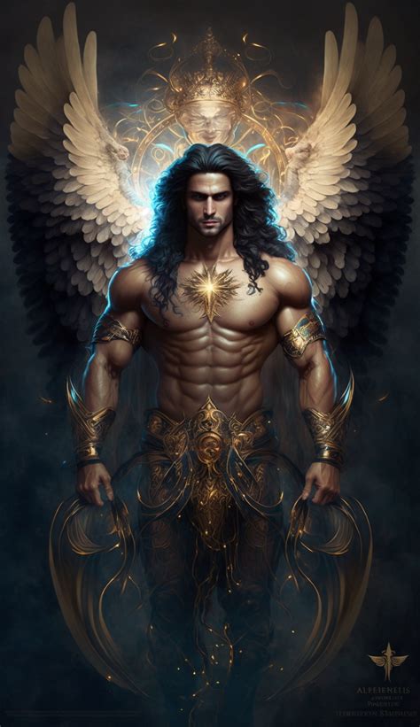 Archangel Michael created with AI by Amanda Church Fantasy Angel ...