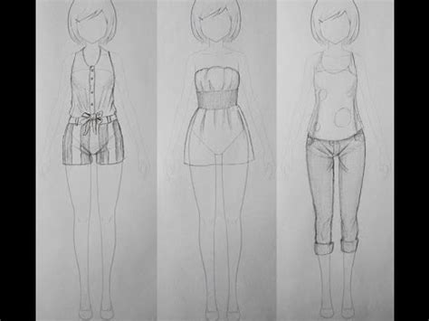 How To Draw Manga Outfits - Manga