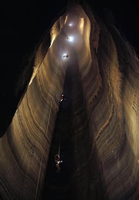 Fantastic Pit is located in Ellisons Cave, just east of LaFayette, GA. it's 586' deep, which is ...