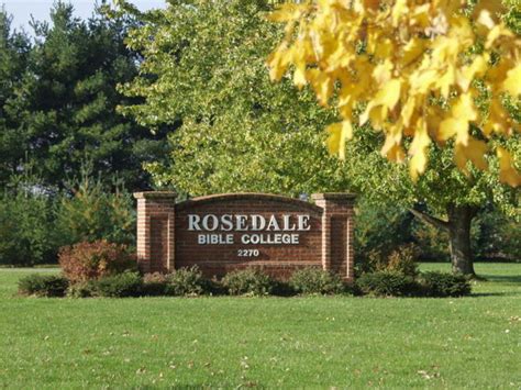 Rosedale Bible College (RBC) - Irwin, OH