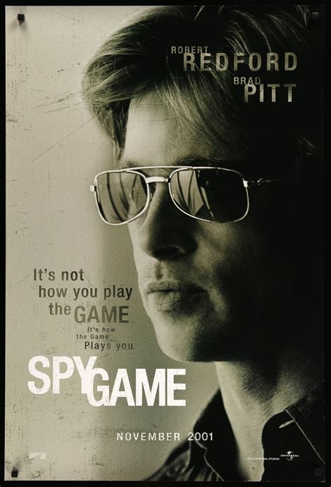 Spy Game (2001) Original One-Sheet Teaser Movie Poster - Original Film Art - Vintage Movie Posters