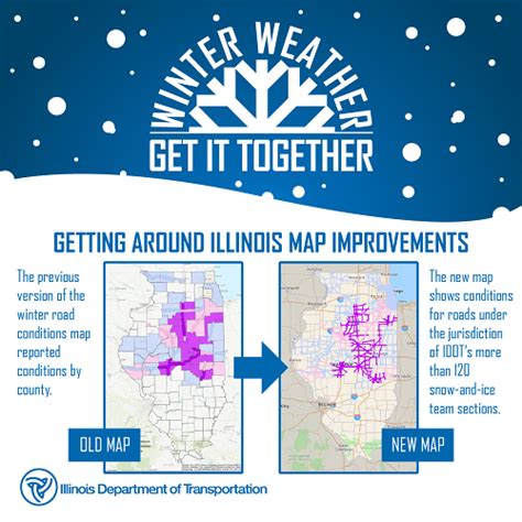 New Getting Around Illinois road conditions map debuts with more local, reliable updates for ...