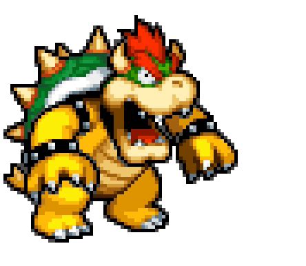 Bowser Fall Over Sticker - Bowser Fall over Sad - Discover & Share GIFs