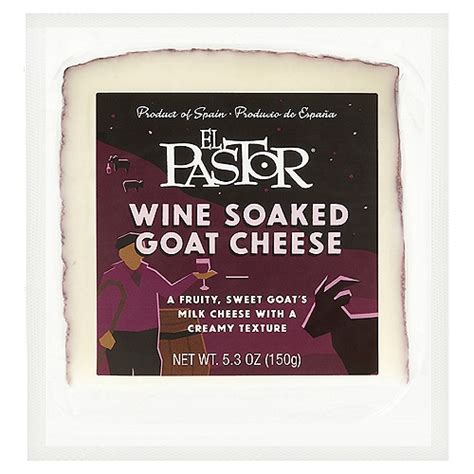 El Pastor Wine Soaked Goat Cheese, 5.3 oz - ShopRite