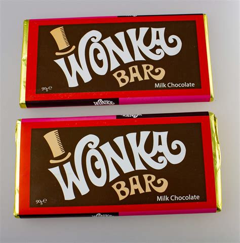 Buy Wonka Bar - 2 x 90g - Willy Wonka Bar - Milk Chocolate - Charlie ...