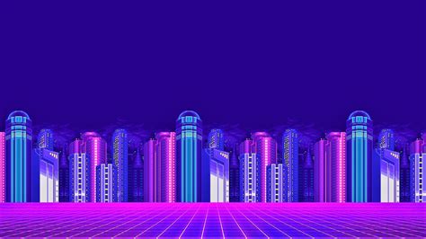 2560x1440 Resolution Neon City 1440P Resolution Wallpaper - Wallpapers Den