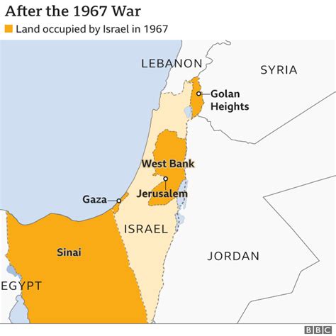 Israel's borders explained in maps - BBC News