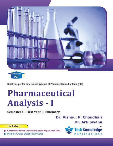 Pharmaceutical Analysis-I – Techknowledge Publications