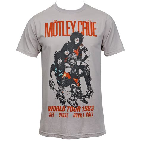 Motley Crue World Tour 1983 T-Shirt