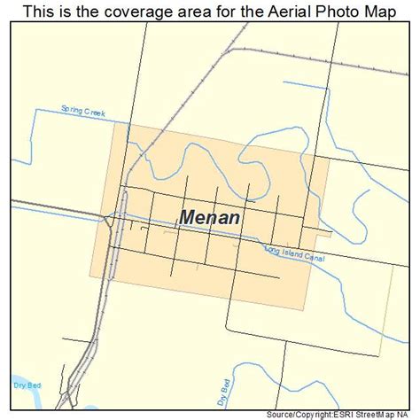 Aerial Photography Map of Menan, ID Idaho