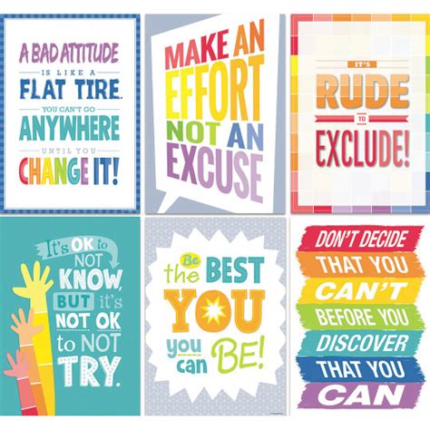 Inspire Chart Poster Pack - S&S Blog