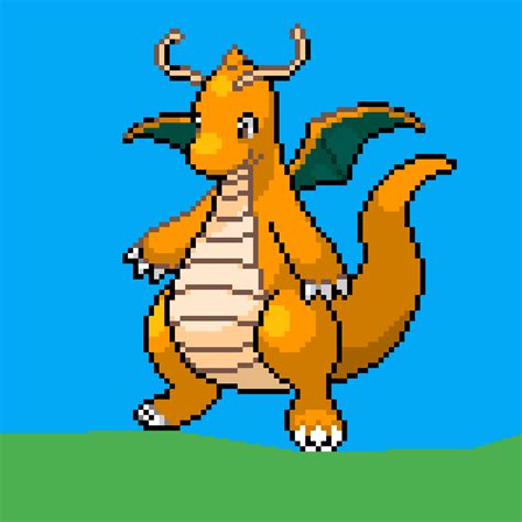 Edición dragonite - Herramienta gratuita de dibujo en línea de pixel art - Pixilart