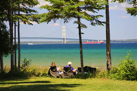 Mackinaw Mill Creek Camping - Camp Michigan