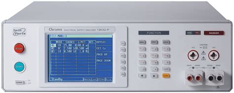 Guardian Electrical Safety Analyzer > Chroma