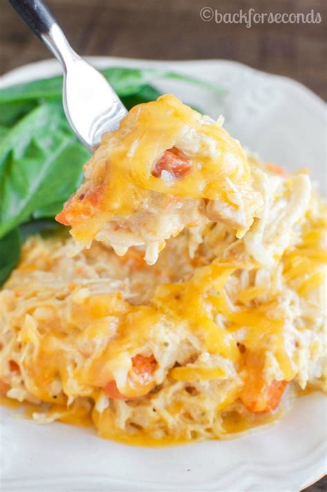 Comforting Slow Cooker Chicken Casserole Recipe | AllFreeCasseroleRecipes.com