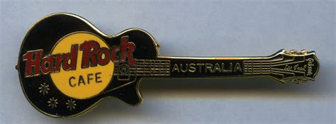 Australia - Hard Rock Cafe Guitar Pin | Hard rock, Guitar pins