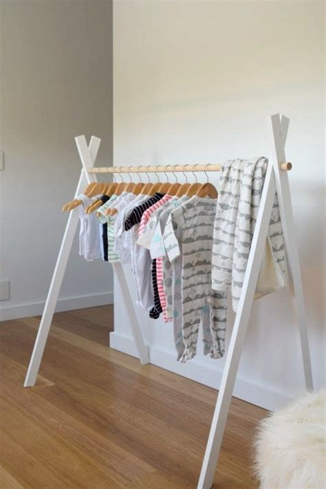 31 DIY Clothing Rack Ideas to Conveniently Increase Storage Space | Diy clothes rack, Diy kids ...