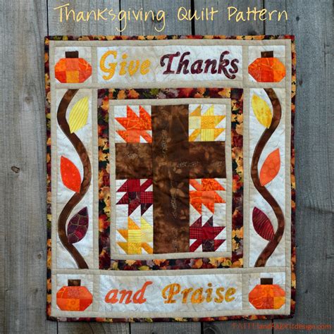 Quilt Pattern: Thanksgiving Wall Hanging Quilt | Peter’s Square