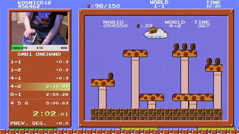 Super Mario Bros. any% one-handed speedrun record set in 4:59.823 | The ...