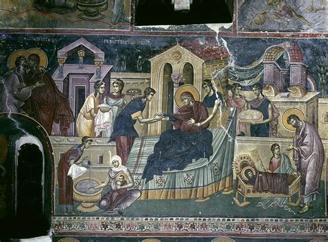 The Nativity of the Theotokos Icon / OrthoChristian.Com