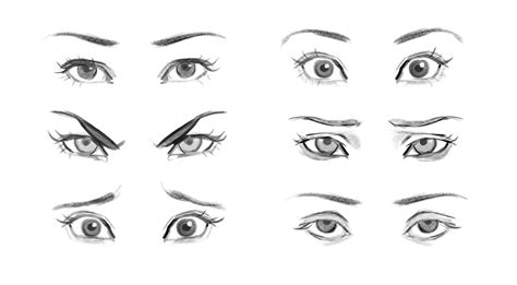 Eye Expressions Reference by gabbyd70 on DeviantArt