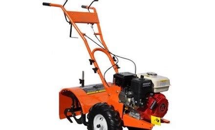 Rotary Hoe Cultivator Tiller 6.5HP - GrabOne