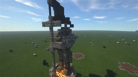 Knight Stone Statue Minecraft Map