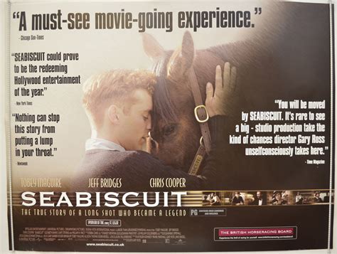 Seabiscuit Movie Poster