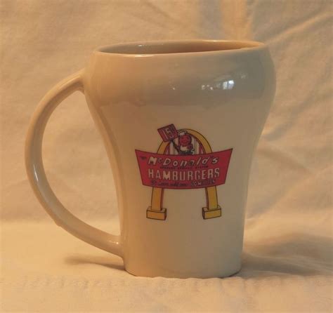 Vintage McDonald's 15 cent hamburger coffee mug - collectible - Speedee Service #McDonalds ...