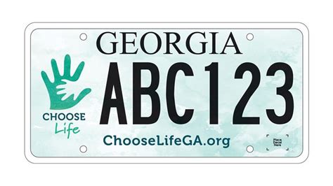 GA Pro-Life Group Unveils New 2020 'Choose Life' License Plates | CBN News