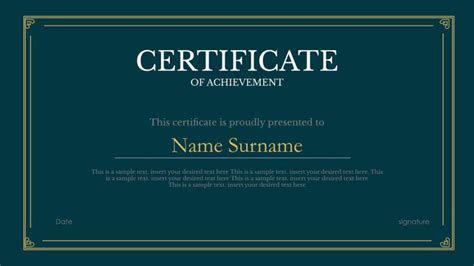 Certificate Of Completion Template Free Printable