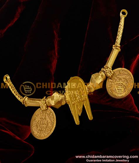 Buy One Gram Gold Thennamara Thoppai Thali Set | Tamil Mangalsutra ...