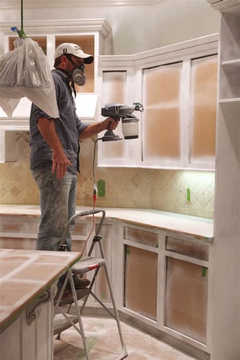 How To Paint Kitchen Cabinets: Home DIY Tips & Tricks | Sprayertalk